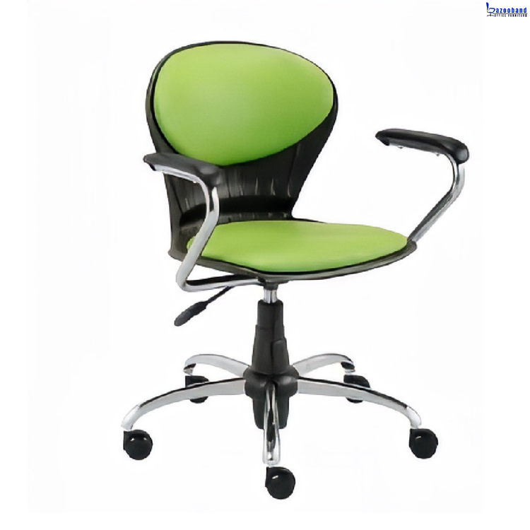 صندلی فایبر گلاس گردان مدل صدفی