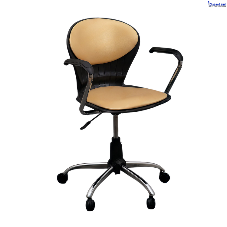 صندلی فایبر گلاس گردان مدل صدفی