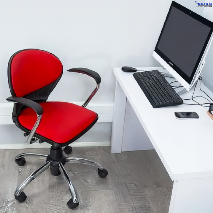 صندلی فایبر گلاس گردان مدل صدفی