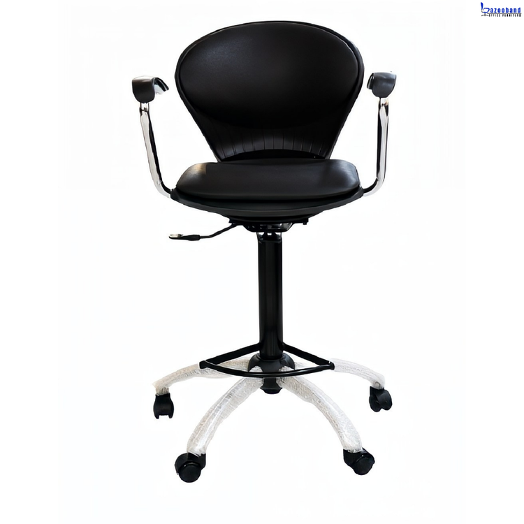 صندلی فایبر گلاس گردان مدل صدفی