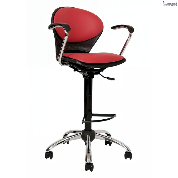 صندلی فایبر گلاس گردان مدل صدفی