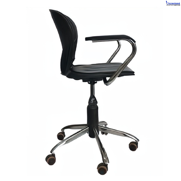 صندلی فایبر گلاس گردان مدل صدفی