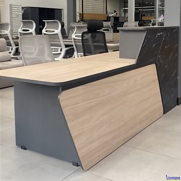 میز کانتر و پذیرش ام دی اف کد R100