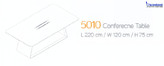 میز کنفرانسی بزرگ کد 5010