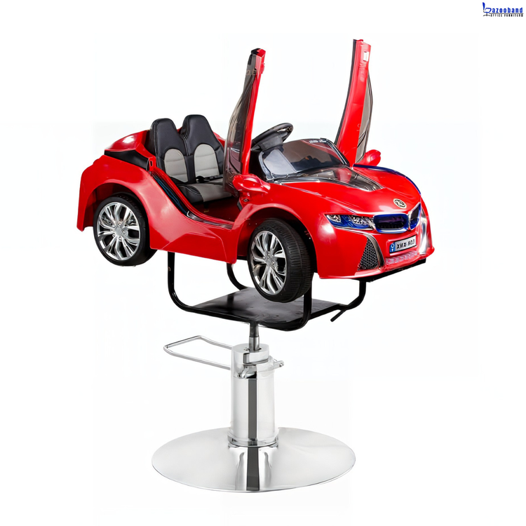 صندلی آرایشگاهی کودک طرح ماشین