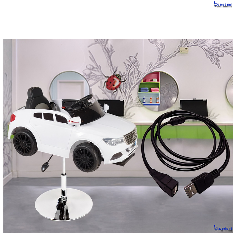 صندلی آرایشگاهی کودک طرح ماشین