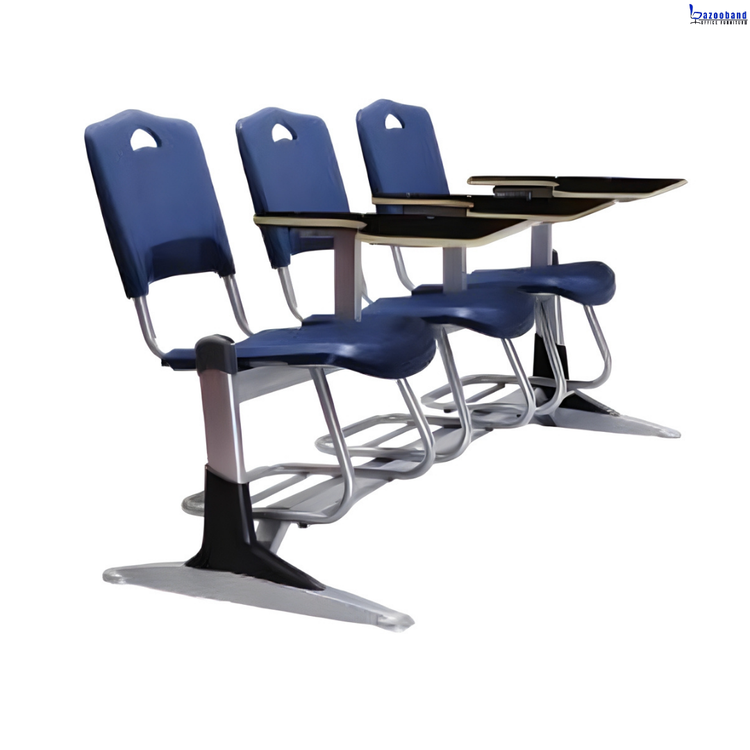 صندلی آموزشی دسته دار با قابلیت نصب بر روی زمین