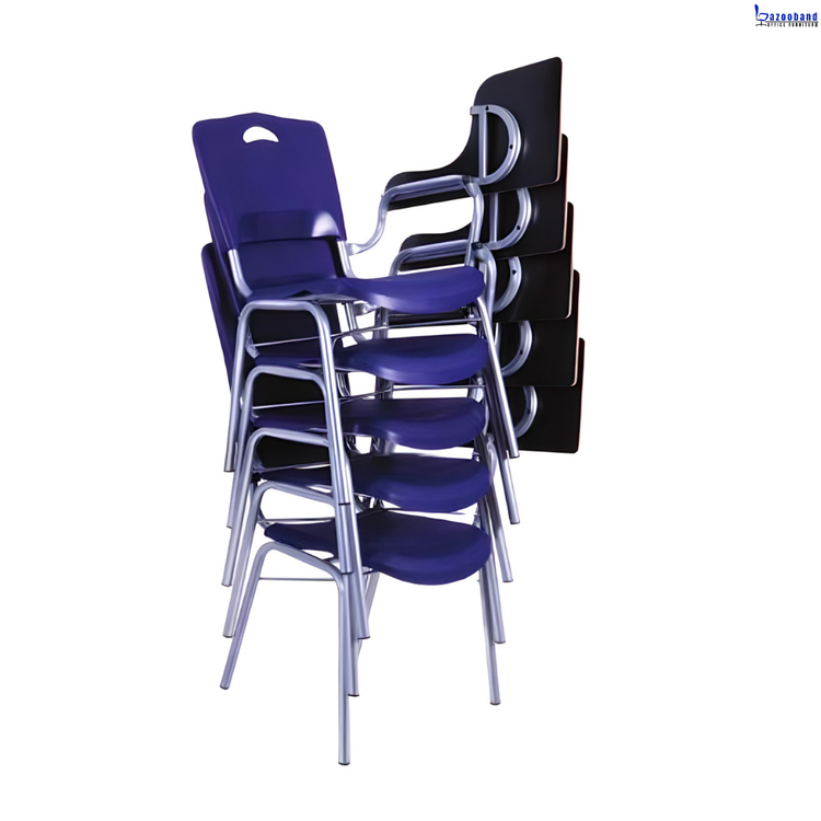 صندلی آموزشی دسته دار با قابلیت نصب بر روی زمین