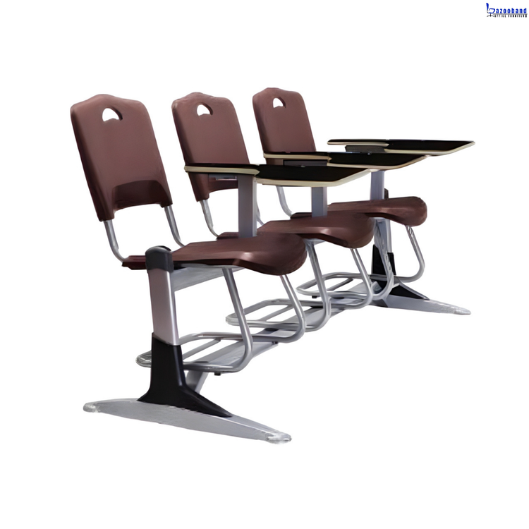 صندلی آموزشی دسته دار با قابلیت نصب بر روی زمین
