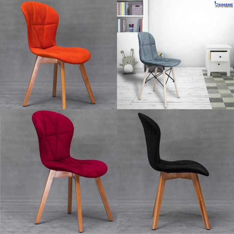 صندلی پایه کوتاه طرح زین اسبی