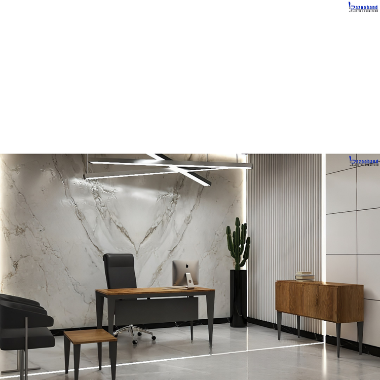 میز کارشناسی اداری پایه فلزی کد F117