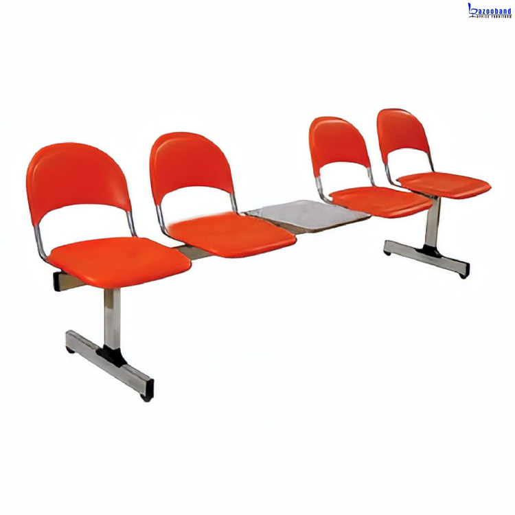 صندلی ردیفی فایبرگلاس متال مدل میزبان دار