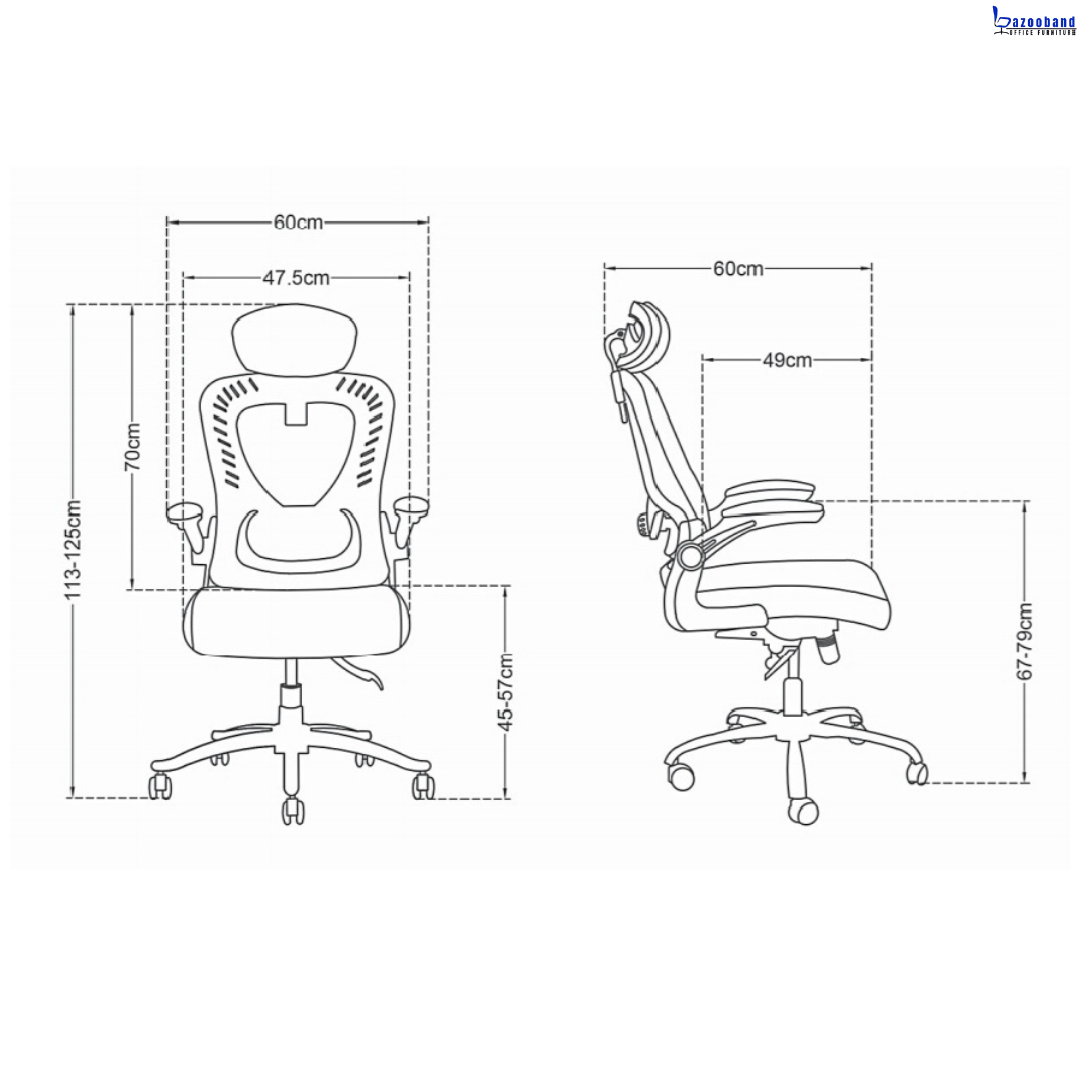 صندلی مدیریتی کد T880