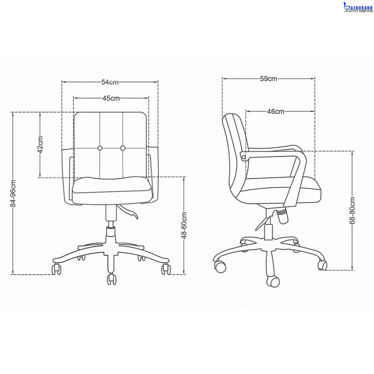 صندلی کارشناسی مدل PLA