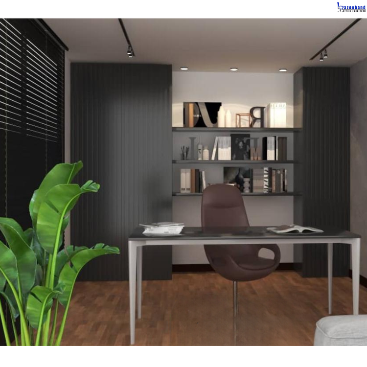 میز اداری پایه فلزی کد F110