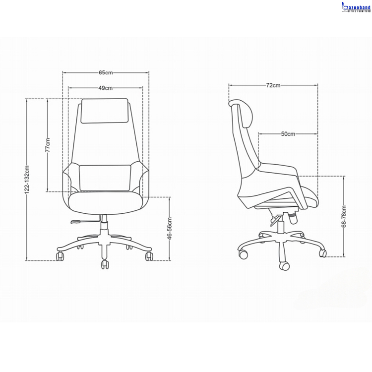 صندلی مدیریت گردان KH-4000