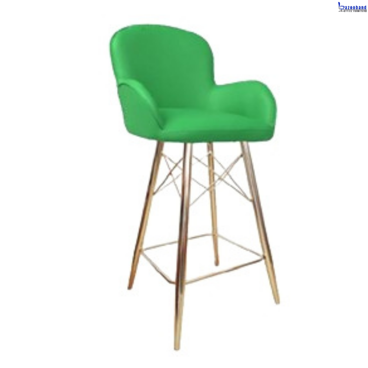 صندلی کانتر پایه چوبی فرمیسک مدل E-614