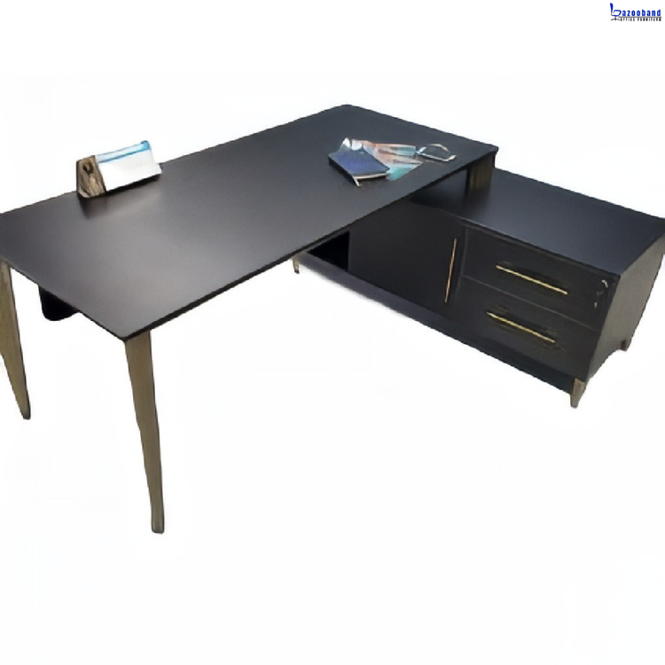 ست میز اداری پایه فلزی کد F117