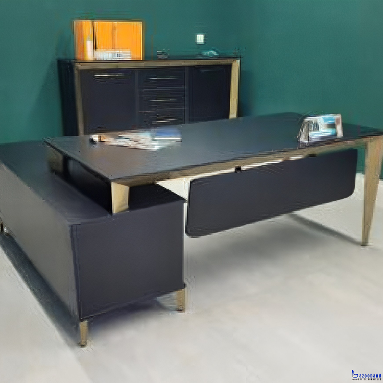 ست میز اداری پایه فلزی کد F117