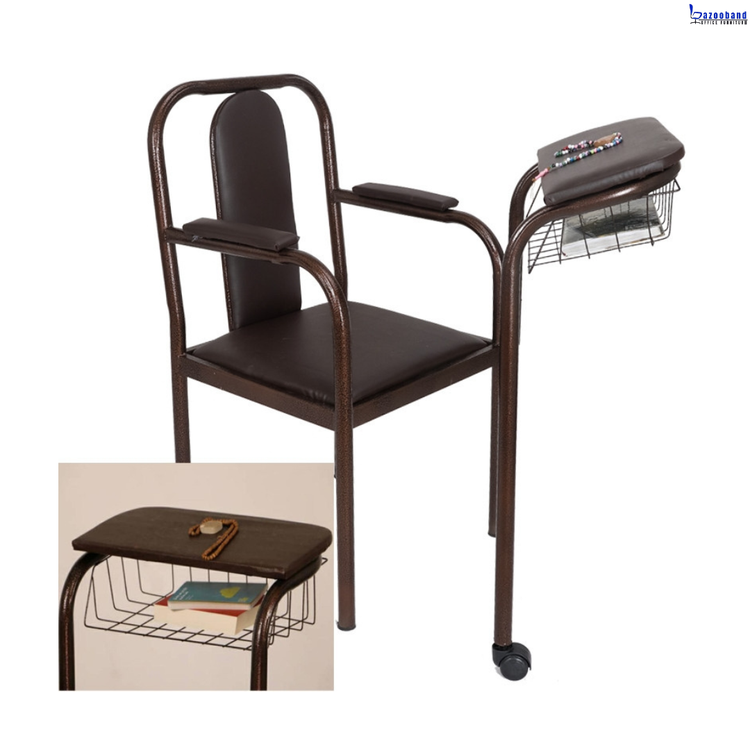 میز و صندلی نماز لوله ای سبد دار