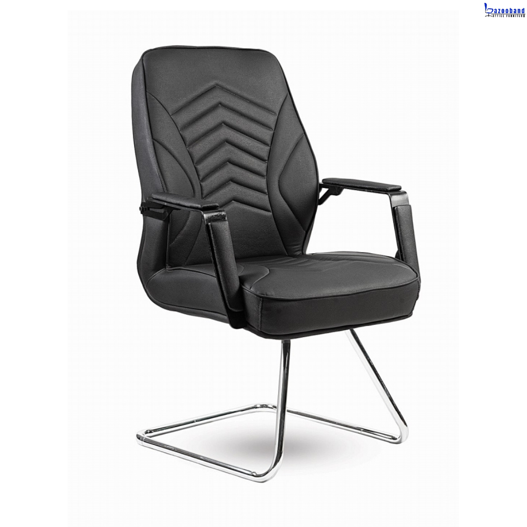 صندلی کنفرانسی پایه ثابت و دسته دار با کد SA-S