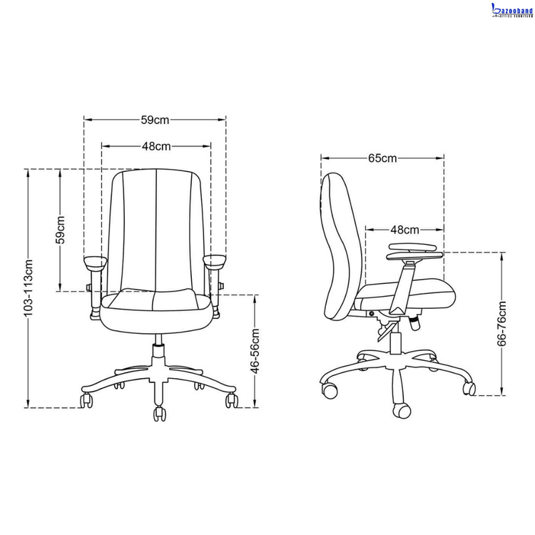 صندلی کارشناسی کد Z100