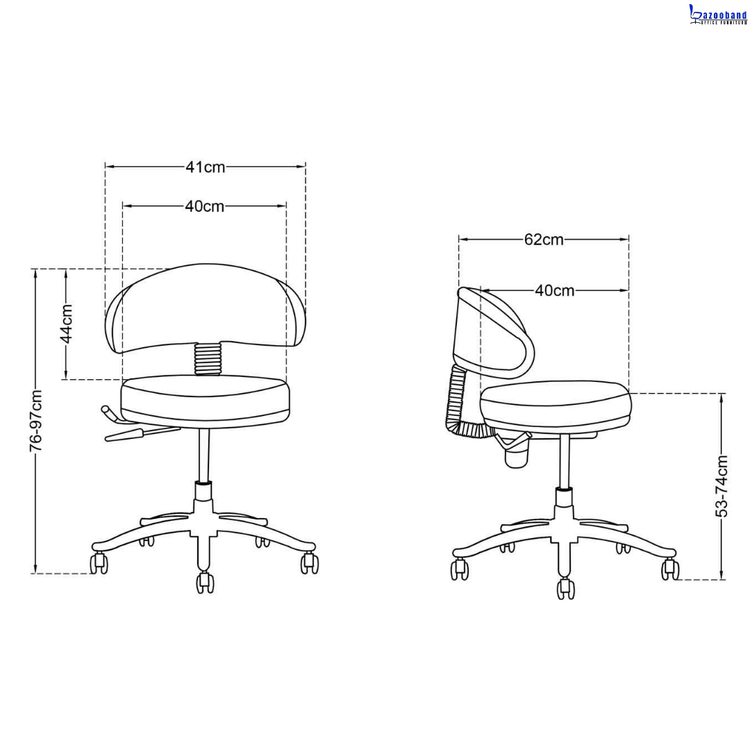 صندلی آزمایشگاهی کد T14
