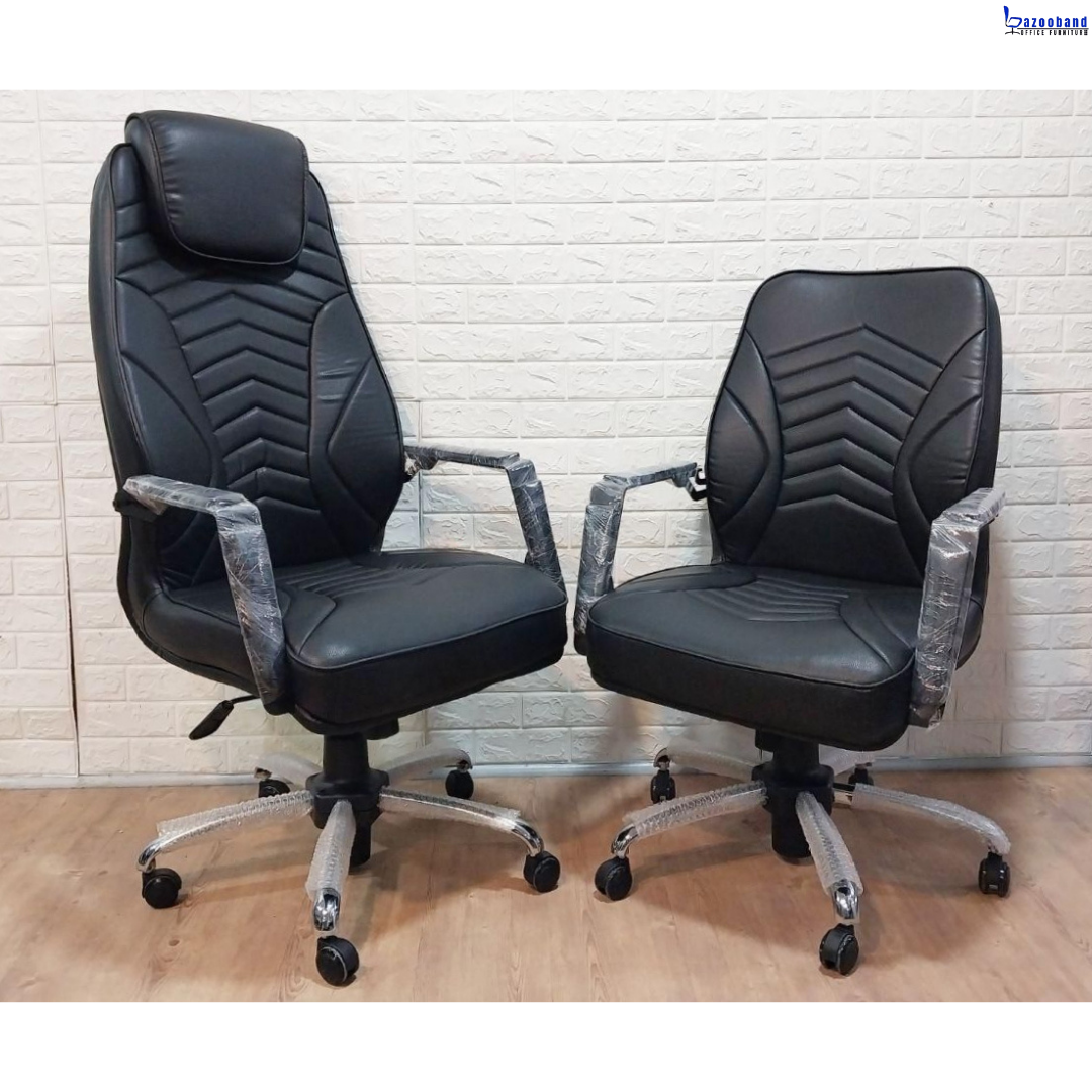 صندلی کارشناسی چرخدار با قابلیت چرخش ۳۶۰ درجه مدل SANTA2