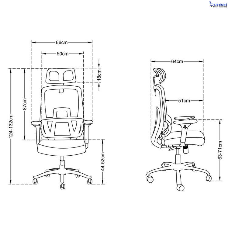 صندلی مدیریتی کد A111