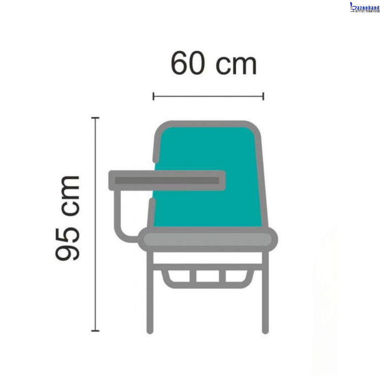صندلی آموزشگاهی کد T04-4N-DU