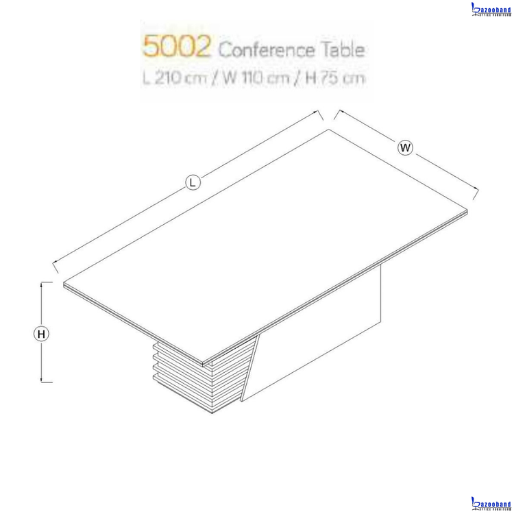 میز کنفرانس بزرگ کد 5002
