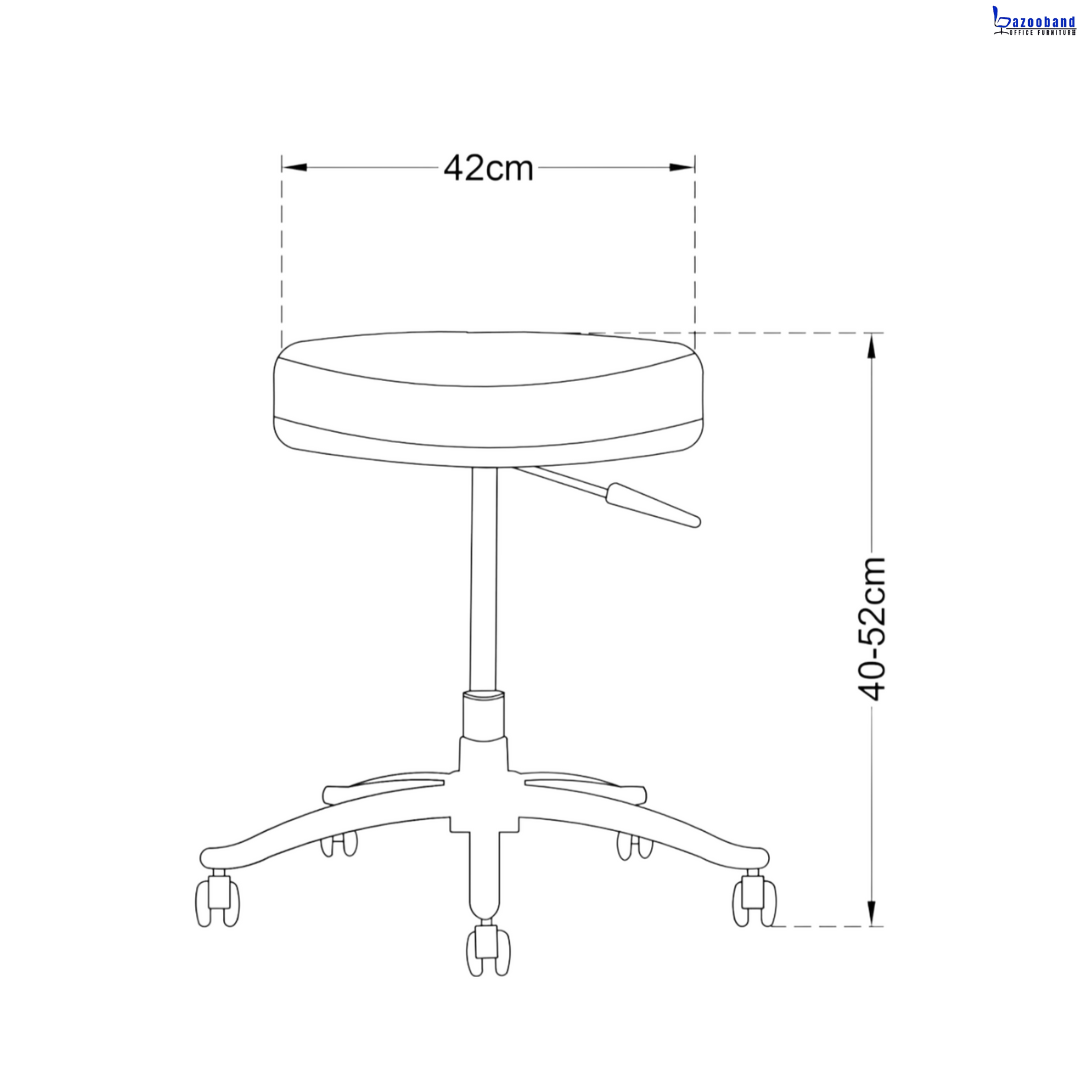 صندلی آزمایشگاهی کد T15-P