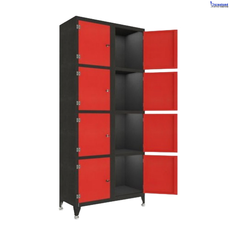 کمد سازمانی هشت درب فلزی