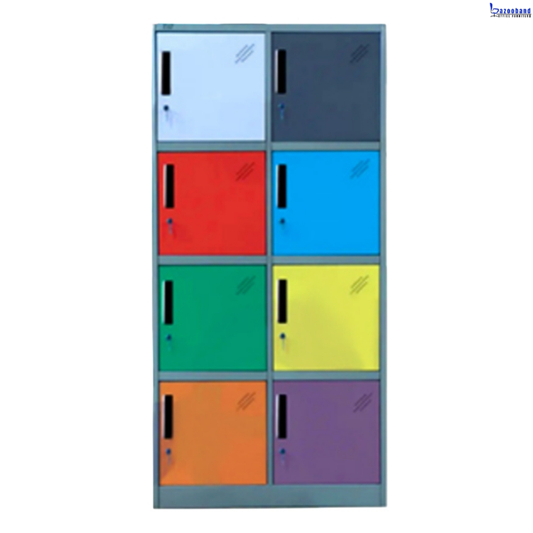 کمد سازمانی هشت درب فلزی