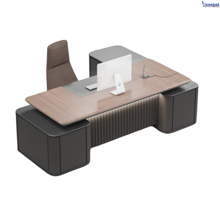 میز مدیریت ام دی اف مدرن کد 1016