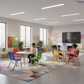صندلی پلاستیکی پایه ثابت کد 880