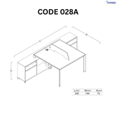 میز کار گروهی کد 028A