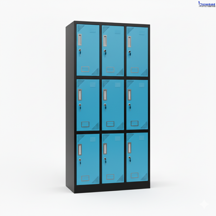 کمد سازمانی فلزی 9 درب