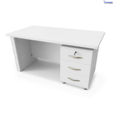 میز اداری ملامینه و ام دی اف مدل لوتوس