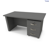 میز اداری ملامینه و ام دی اف مدل لوتوس