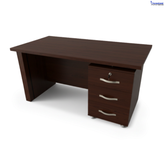 میز اداری ملامینه و ام دی اف مدل لوتوس