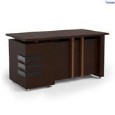 میز اداری ملامینه و ام دی اف مدل لوتوس