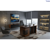 میز اداری ملامینه و ام دی اف مدل لوتوس