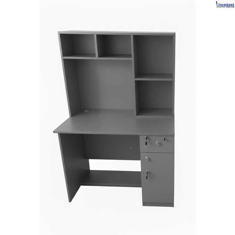 میز مطالعه کتابخانه دار