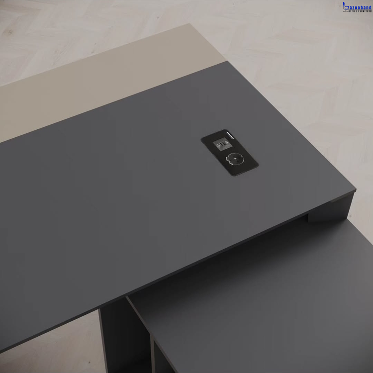میز مدیریت ام دی اف روکش ملامینه کد 329V