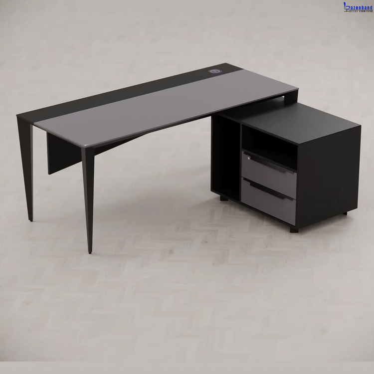 میز مدیریت ام دی اف روکش ملامینه کد 329V