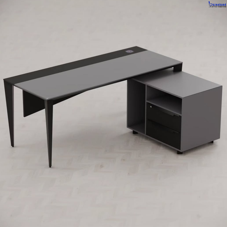 میز مدیریت ام دی اف روکش ملامینه کد 329V