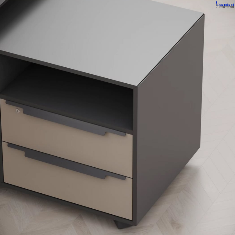 میز مدیریت ام دی اف روکش ملامینه کد 329V