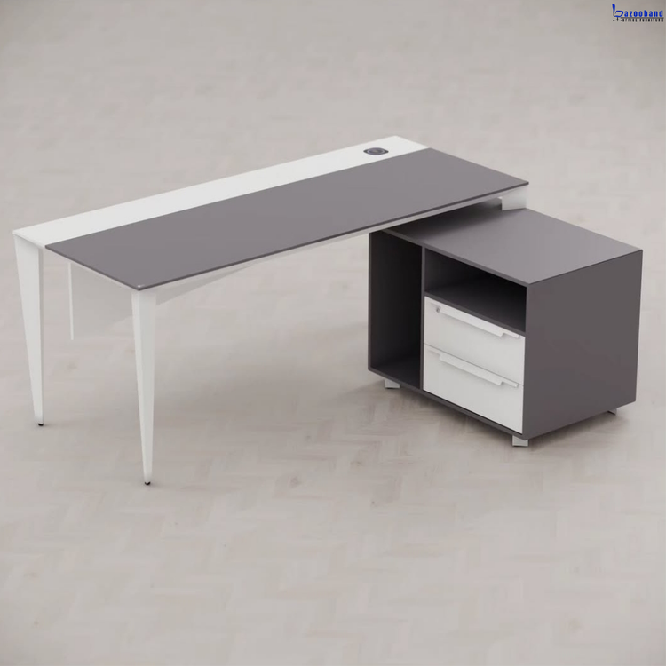 میز مدیریت ام دی اف روکش ملامینه کد 329V