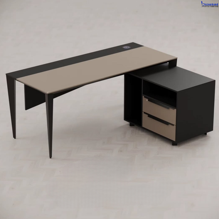 میز مدیریت ام دی اف روکش ملامینه کد 329V